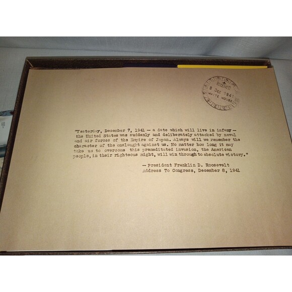 60th Anniversary Pearl Harbor Commemorative VHS Gift Set National Geographic - Picture 3 of 9